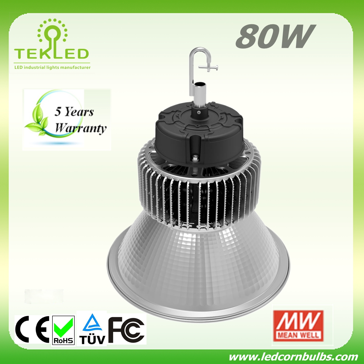 80W LED high bay light